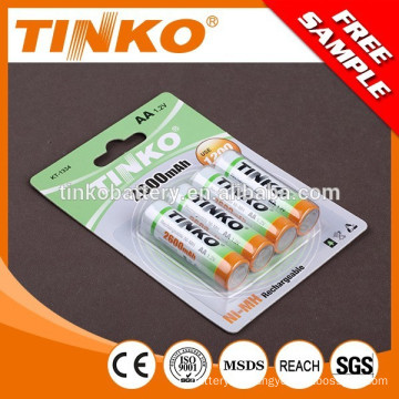 1.2v NI-MH Pre-charged Battery (BLISTER CARD )